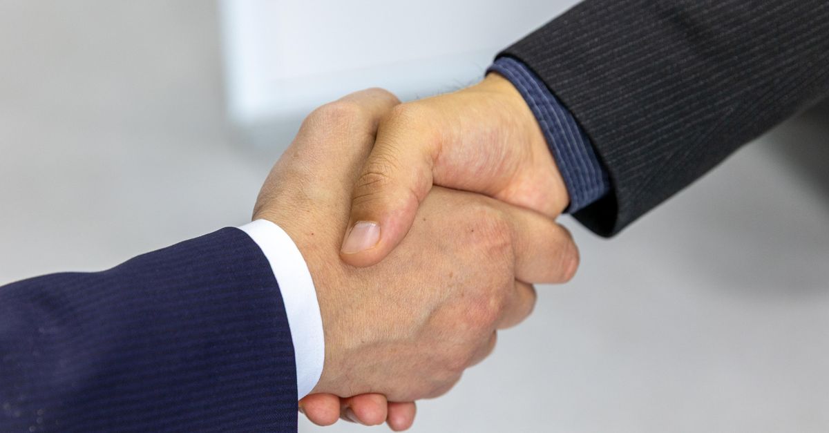 business handshake